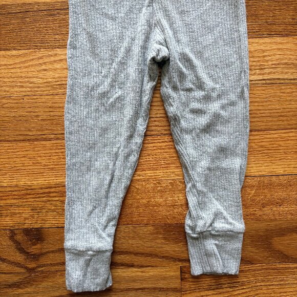 Set of 2 Lou Lou & Company Ribbed Pajama Tops/Bottoms Size 3T Navy Blue & Gray - Picture 10 of 12